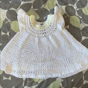 Cute lil crocheted  baby top